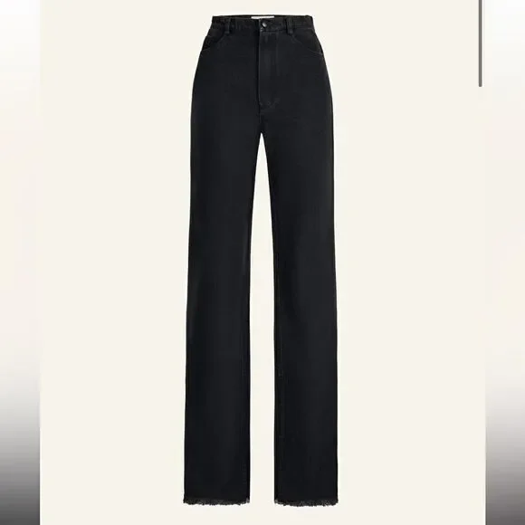 NEW CULTNAKED Denim Killa Trousers Noir Black Size XL